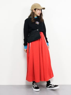 E R Uさん（レディース・157cm）の春コーディネート