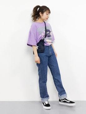 E R Uさん（レディース・157cm）の春コーディネート