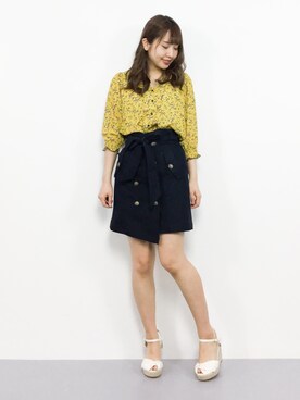 エル 🍒さん（レディース・157cm）の春コーディネート