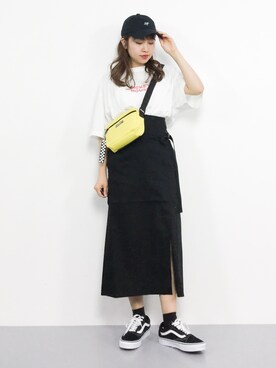 E R Uさん（レディース・157cm）の春コーディネート