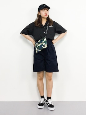 エル 🍒さん（レディース・157cm）の春コーディネート