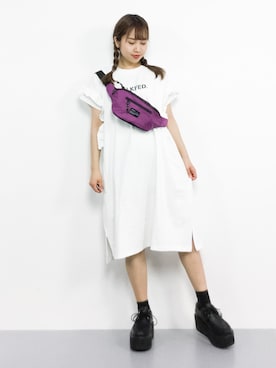 E R Uさん（レディース・157cm）の春コーディネート