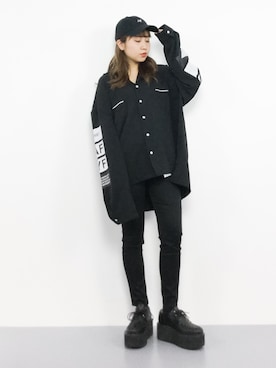 E R Uさん(レディース・157cm)の春コーディネート