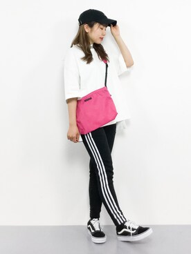 E R Uさん（レディース・157cm）の春コーディネート