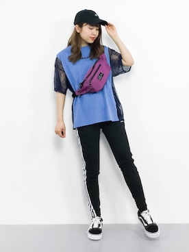 E R Uさん（レディース・157cm）の春コーディネート