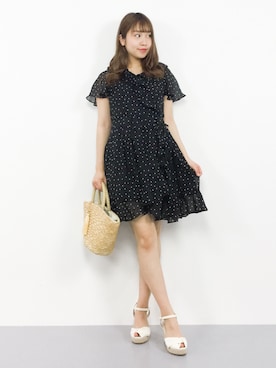 E R Uさん（レディース・157cm）の春コーディネート