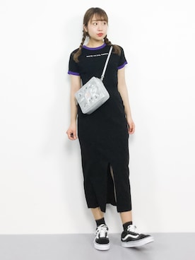 E R Uさん（レディース・157cm）の春コーディネート