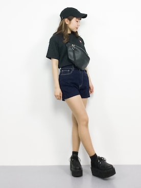 エル 🍒さん(レディース・157cm)の春コーディネート