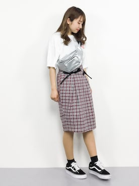 エル 🍒さん(レディース・157cm)の春コーディネート