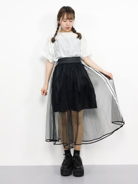 E R Uさん(レディース・157cm)の春コーディネート