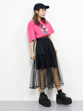 E R Uさん(レディース・157cm)の春コーディネート