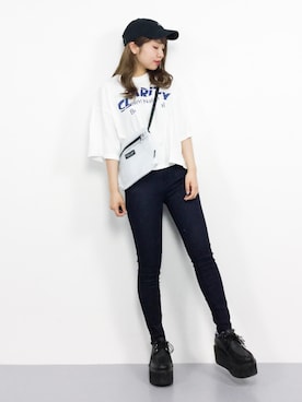 E R Uさん(レディース・157cm)の春コーディネート