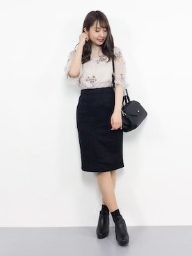 E R Uさん（レディース・157cm）の夏コーディネート