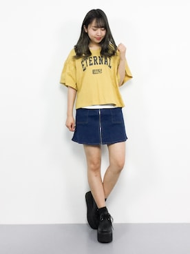 E R Uさん（レディース・157cm）の夏コーディネート