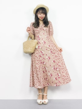 E R Uさん（レディース・157cm）の夏コーディネート