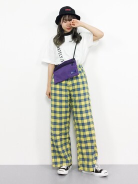 E R Uさん（レディース・157cm）の夏コーディネート