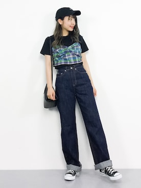 エル 🍒さん（レディース・157cm）の夏コーディネート