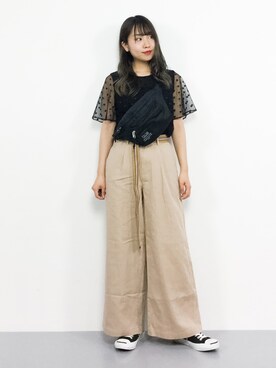 E R Uさん(レディース・157cm)の夏コーディネート