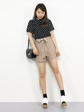 エル 🍒さん(レディース・157cm)の夏コーディネート