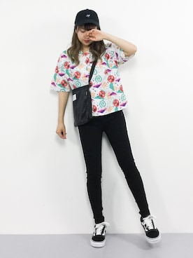 エル 🍒さん(レディース・157cm)の夏コーディネート