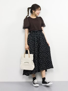 E R Uさん（レディース・157cm）の夏コーディネート