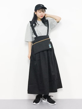 E R Uさん（レディース・157cm）の夏コーディネート