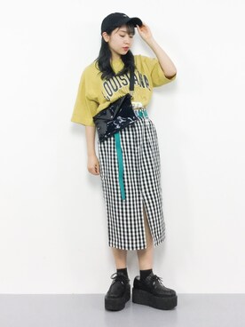 E R Uさん(レディース・157cm)の夏コーディネート