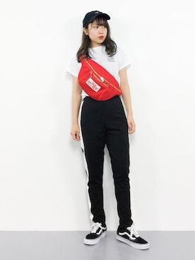 E R Uさん（レディース・157cm）の夏コーディネート