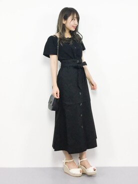 E R Uさん（レディース・157cm）の夏コーディネート