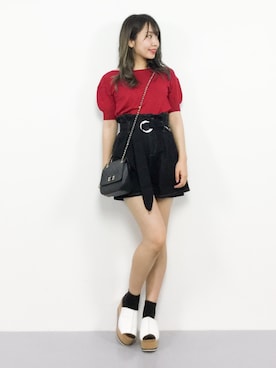 E R Uさん（レディース・157cm）の夏コーディネート