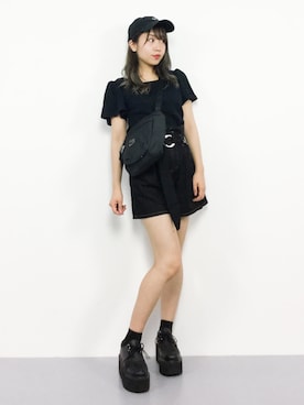 E R Uさん（レディース・157cm）の夏コーディネート