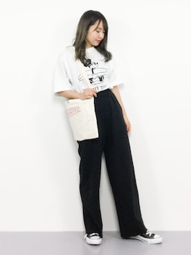 「ミッキー」｜エル 🍒さん（レディース・157cm）の夏コーディネート