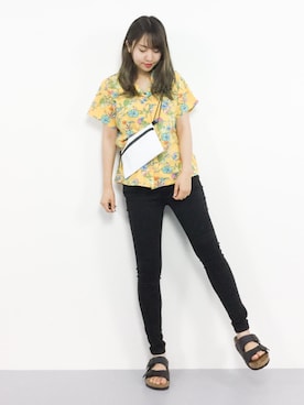 E R Uさん（レディース・157cm）の夏コーディネート