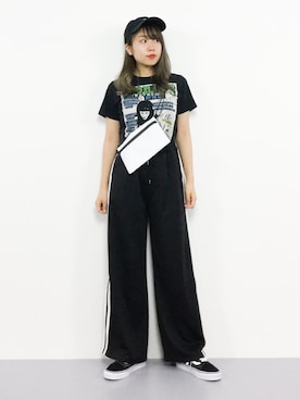 E R Uさん（レディース・157cm）の夏コーディネート