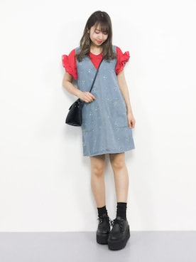 E R Uさん（レディース・157cm）の夏コーディネート