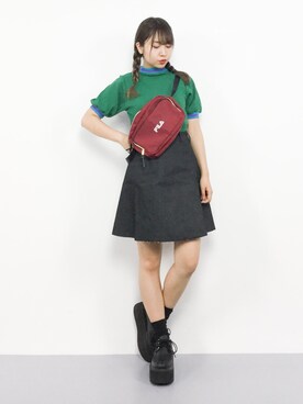 E R Uさん（レディース・157cm）の夏コーディネート