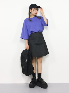 E R Uさん（レディース・157cm）の夏コーディネート