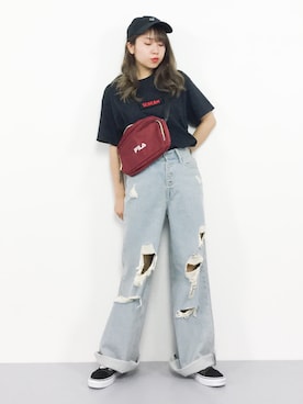 E R Uさん(レディース・157cm)の夏コーディネート