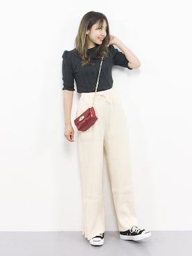 E R Uさん（レディース・157cm）の夏コーディネート