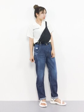 E R Uさん（レディース・157cm）の夏コーディネート