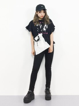 E R Uさん（レディース・157cm）の夏コーディネート