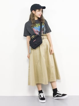 E R Uさん（レディース・157cm）の夏コーディネート