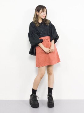 「Two Faces（トゥーフェイシーズ）のアイテム（トップス）」を使った、エル 🍒さん（レディース・157cm）の夏コーディネート