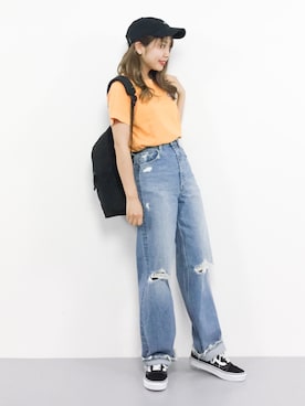 E R Uさん（レディース・157cm）の夏コーディネート