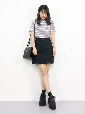 エル 🍒さん（レディース・157cm）の夏コーディネート