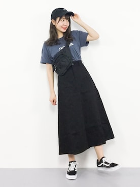 E R Uさん（レディース・157cm）の夏コーディネート