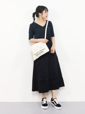 「ERIC CARLE（エリックカール）のアイテム」を使った、エル 🍒さん（レディース・157cm）の夏コーディネート