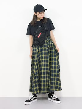 E R Uさん（レディース・157cm）の夏コーディネート