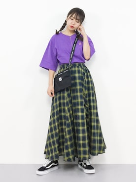 E R Uさん（レディース・157cm）の夏コーディネート