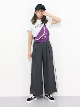 E R Uさん（レディース・157cm）の夏コーディネート